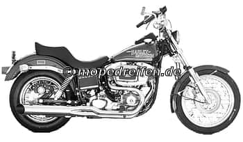 FXEF FAT BOB / SUPER GLIDE 1981-1983-FX