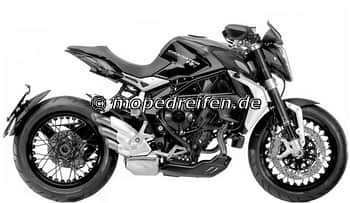 BRUTALE 800 DRAGSTER 6 ZOLL HINTEN-B3 / e3*2002/24****