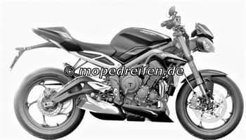 STREET TRIPLE R / RS / MOTO2 AB 2023-H801 / 802 / e9*168/2013***